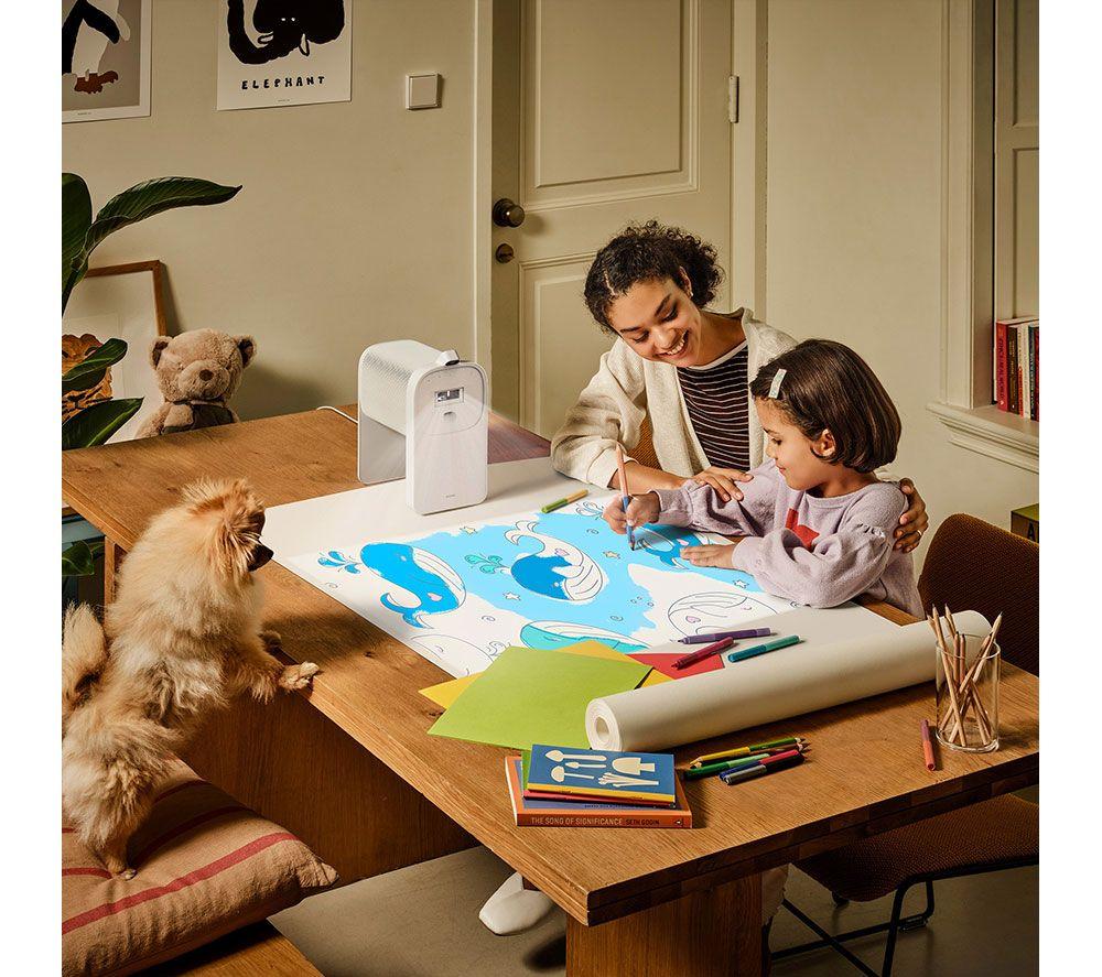 SAMSUNG The Premiere 5 SP-LPF5DSAXXXU Smart Full HD Home Cinema Projector - White image number 11 of 12