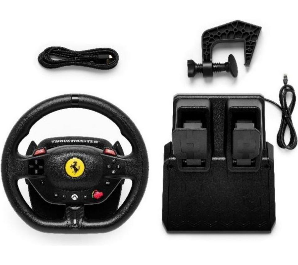 THRUSTMASTER T98-X Ferrari 296 GTS Racing Wheel & Pedals for Xbox & PC