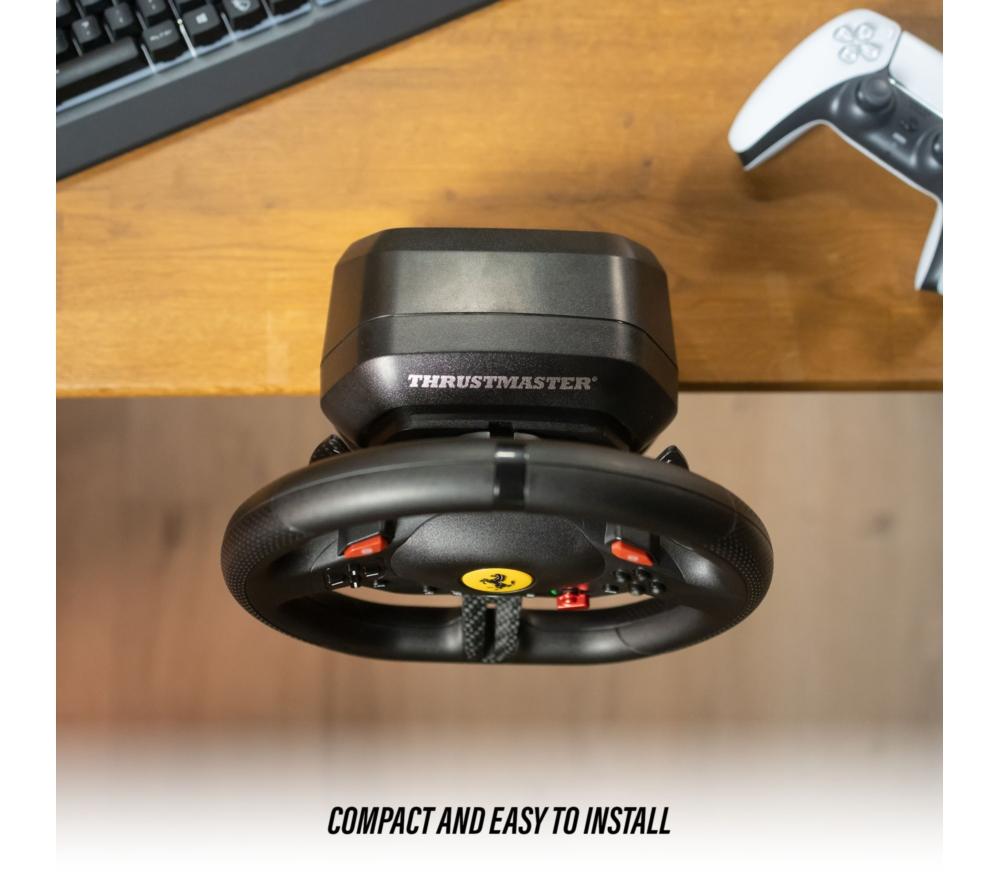 THRUSTMASTER T98-P Ferrari 296 GTB Racing Wheel & Pedals for PlayStation & PC image number 11 of 13