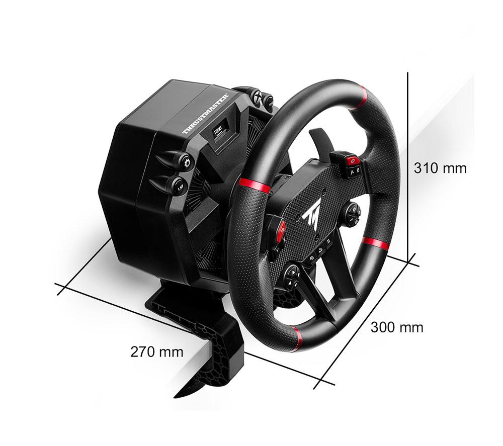THRUSTMASTER T598-X Direct Axial Drive Force Feedback Racing Wheel and Pedals for Xbox & PC - Black image number 6 of 15