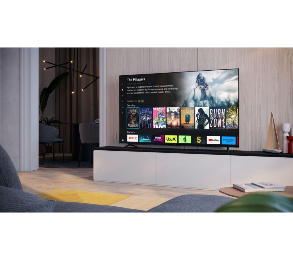 SHARP 4T-C70GK4245IB 70" Smart 4K Ultra HD HDR LED TV image number 10 of 10