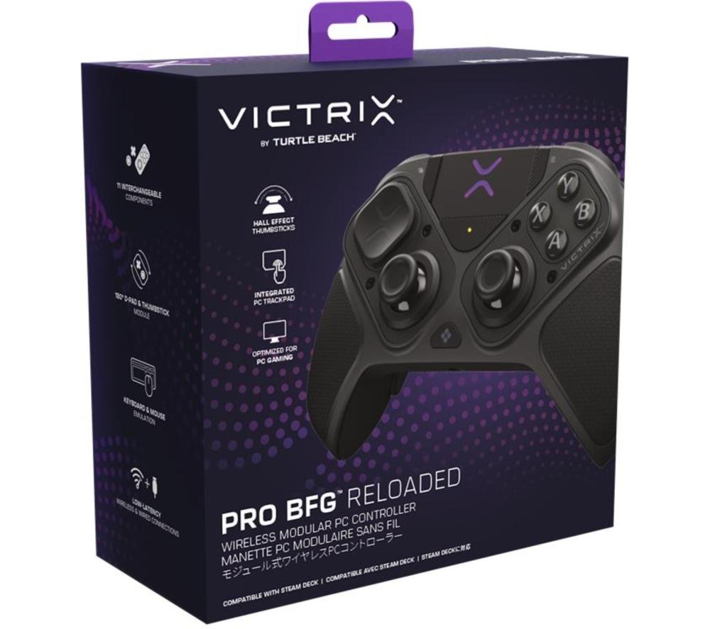 BEACH TURTLE Reloaded BFG Pro BEACH TURTLE by Victrix PC用ゲームコントローラー・コンバーター Victrix ファイト コントローラー PC Reloaded BFG Pro PC用ゲームコントローラー・コンバーター