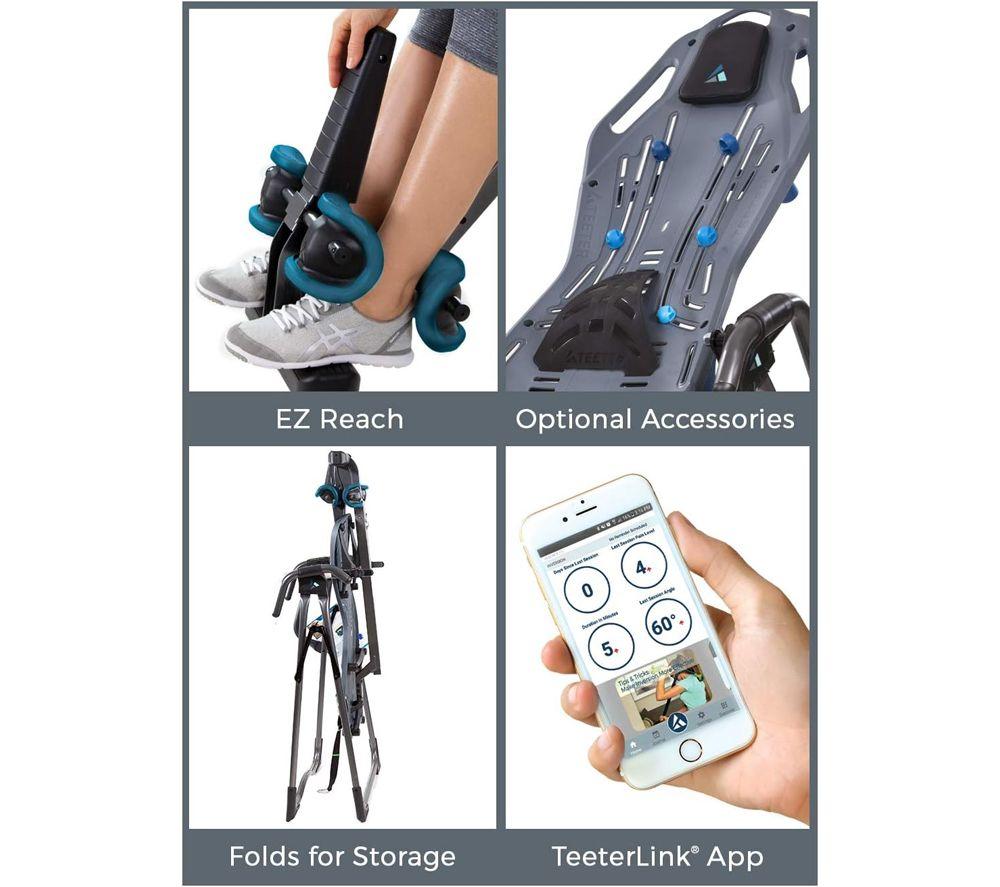 TEETER FitSpine X3 Inversion Table - Grey & Black image number 6 of 8