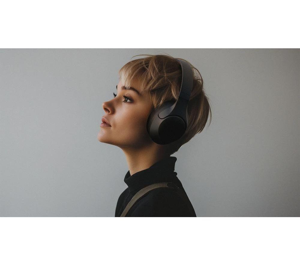 HAPPY PLUGS Play Pro Wireless Bluetooth Headphones - Black image number 8 of 9