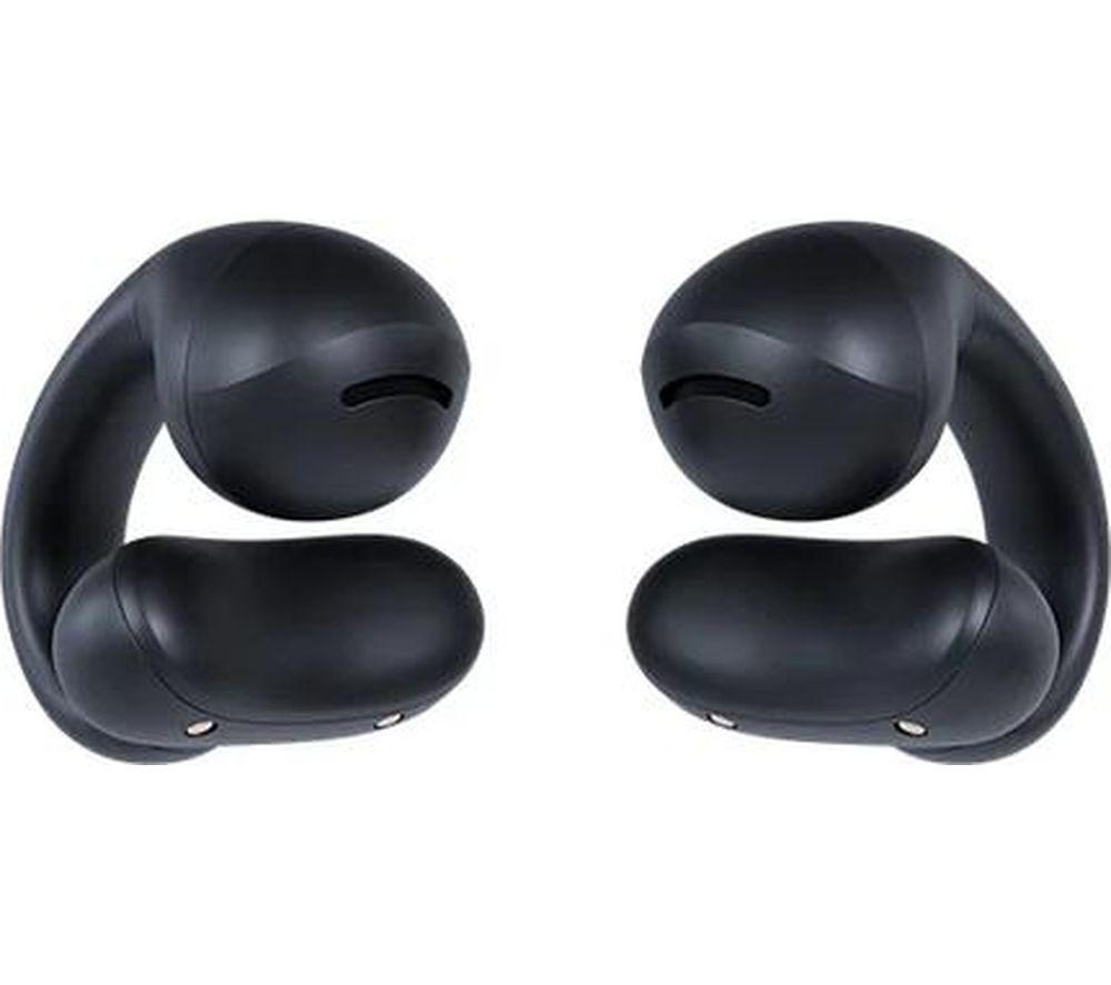 Happy Plugs Clip Wireless Bluetooth Noise-Cancelling Earbuds - Black, Black