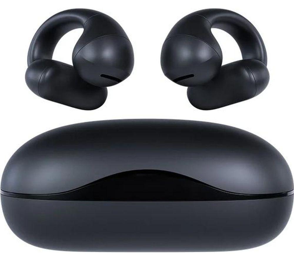 HAPPY PLUGS Clip Wireless Bluetooth Noise-Cancelling Earbuds - Black image number 3 of 8