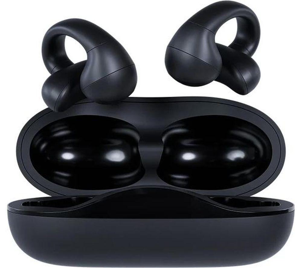 HAPPY PLUGS Clip Wireless Bluetooth Noise-Cancelling Earbuds - Black image number 4 of 8