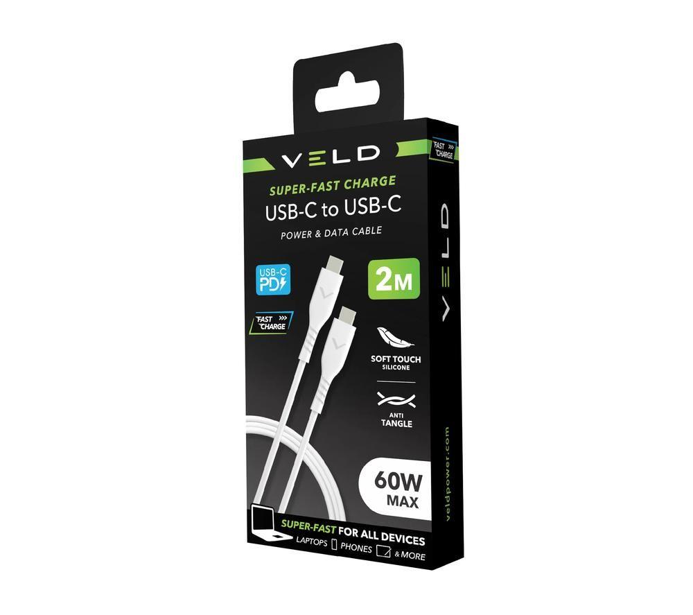 VELD VCC203W2 Super-Fast USB Type-C Cable - 2 m image number 6 of 6