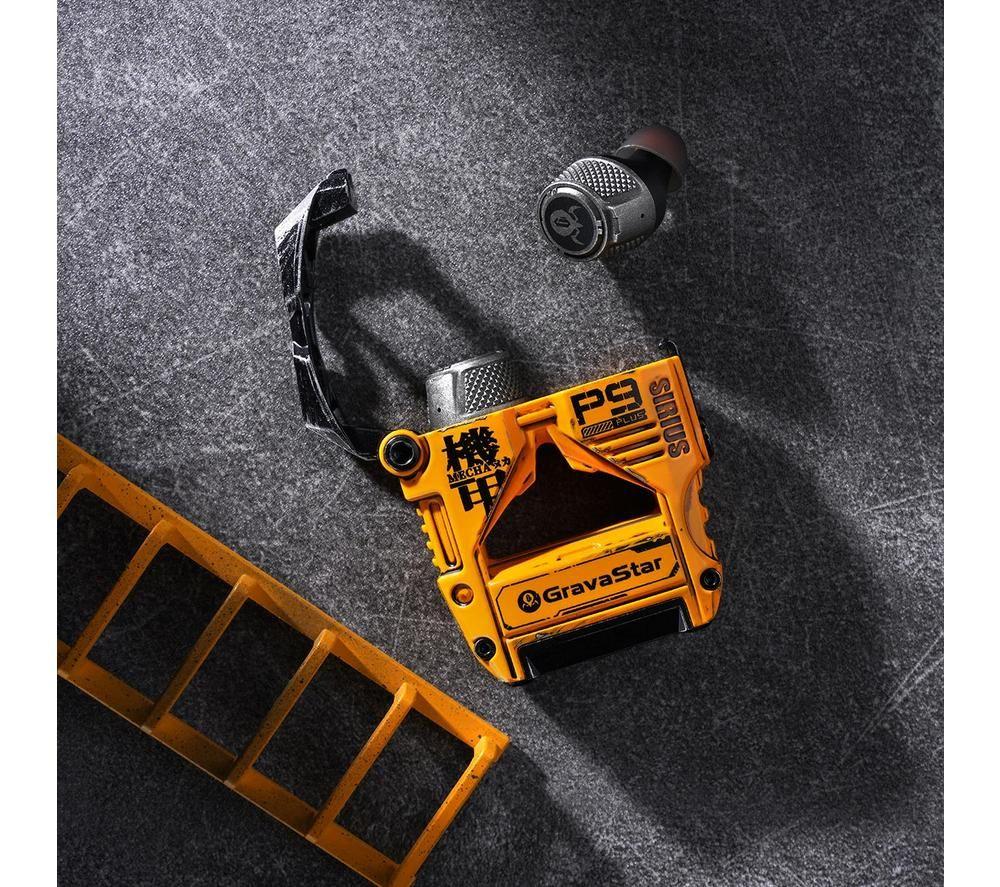 GRAVASTAR Sirius Plus Wireless Bluetooth Noise-Cancelling Earbuds - Yellow image number 5 of 5