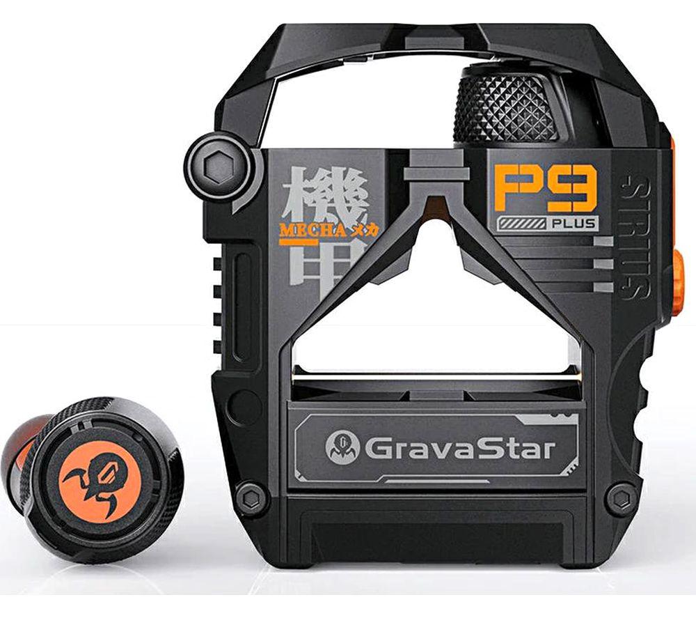 GRAVASTAR Sirius Plus Wireless Bluetooth Noise-Cancelling Earbuds - Black image number 5 of 5