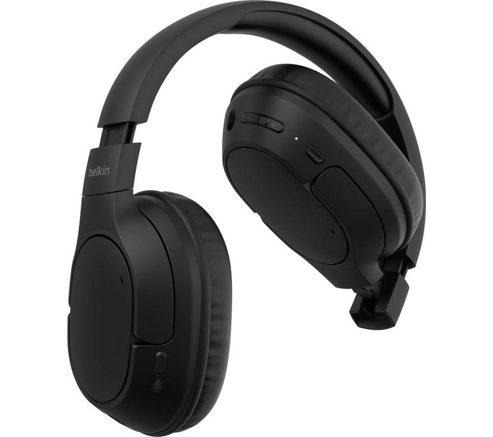 BELKIN SoundForm Surround Wireless Bluetooth Headphones - Black image number 3 of 5