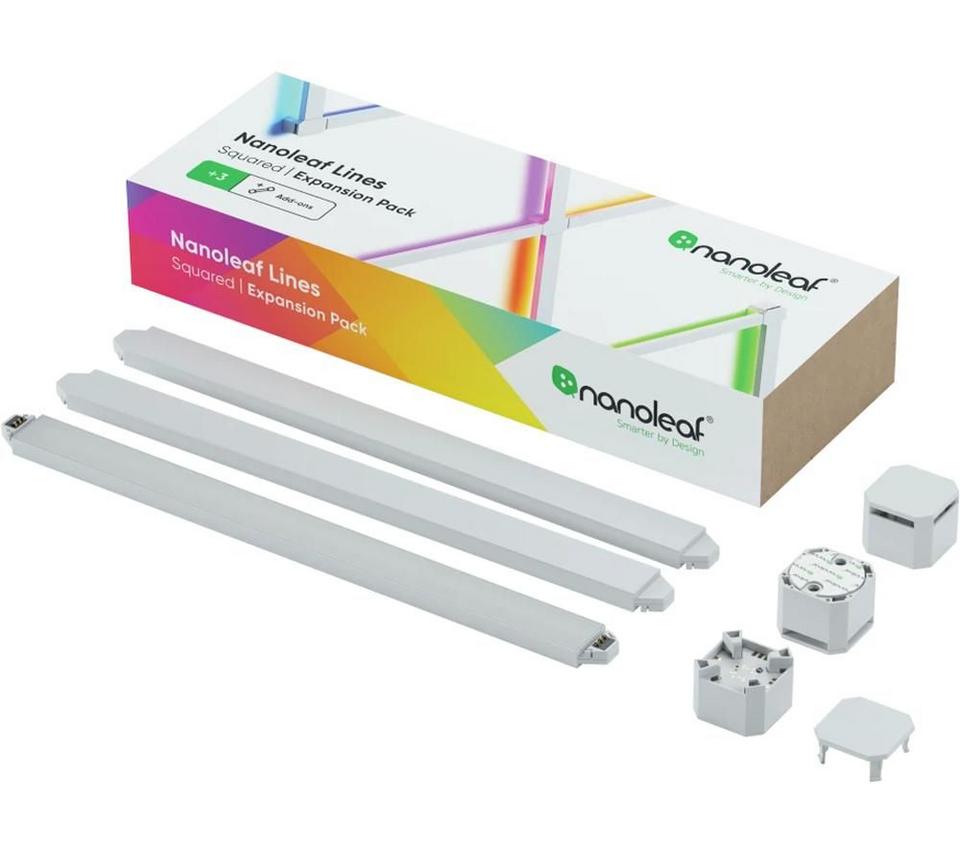 NANOLEAF Lines 60 Degrees Smart Lights Expansion Kit - Pack of 3