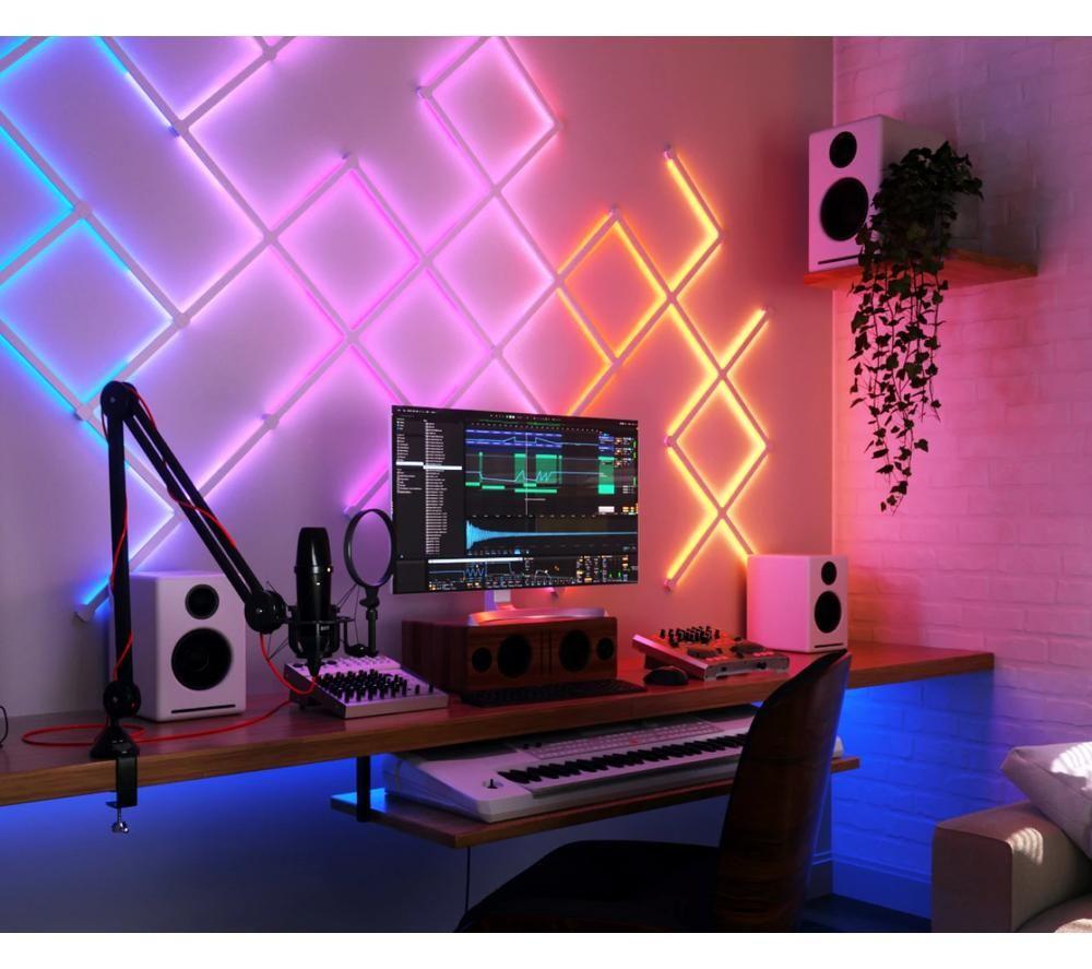 NANOLEAF Lines 60 Degrees Smart Lights Expansion Kit - Pack of 3 image number 4 of 5