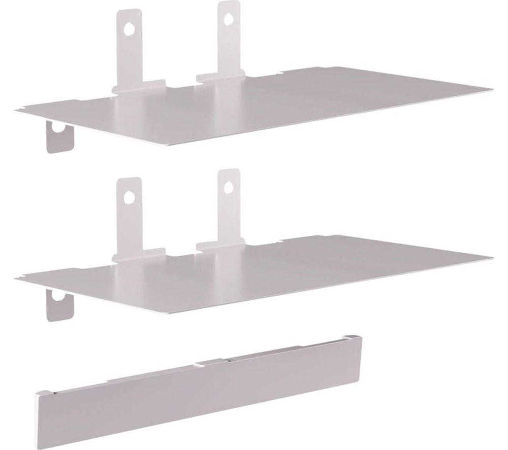 NANOLEAF Blocks Add-on Steel Shelf - Pack of 2, Silver/Grey