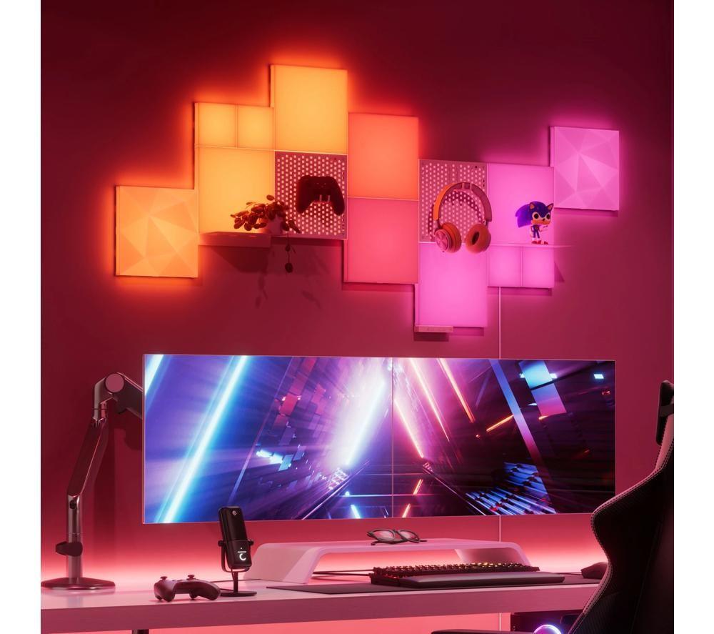 NANOLEAF Blocks XL Smarter LED Light Panel Kit - Pack of 10 image number 2 of 5