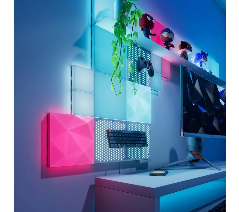 NANOLEAF Blocks XL Smarter LED Light Panel Kit - Pack of 10 image number 3 of 5