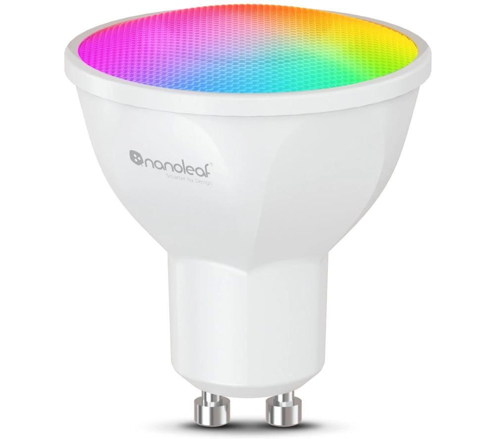 Nanoleaf Essentials Matter Smart Multicolour Led Spot Light Bulb - Gu10
