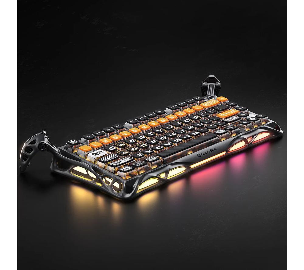 GRAVASTAR Mercury K1 Pro Wireless Mechanical Gaming Keyboard - Cyberflare image number 2 of 9