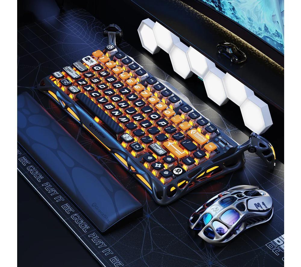 GRAVASTAR Mercury K1 Pro Wireless Mechanical Gaming Keyboard - Cyberflare image number 7 of 9