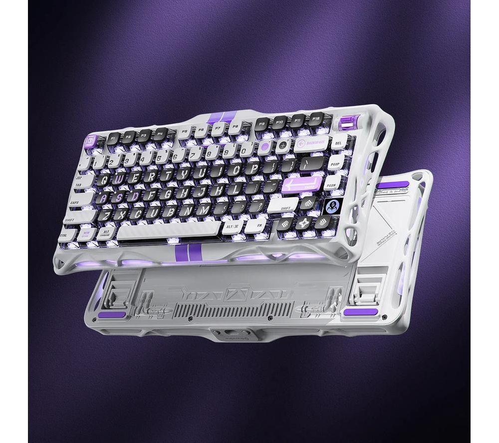 GRAVASTAR Mercury V75 Mechanical Gaming Keyboard - Mecha Grey image number 4 of 7