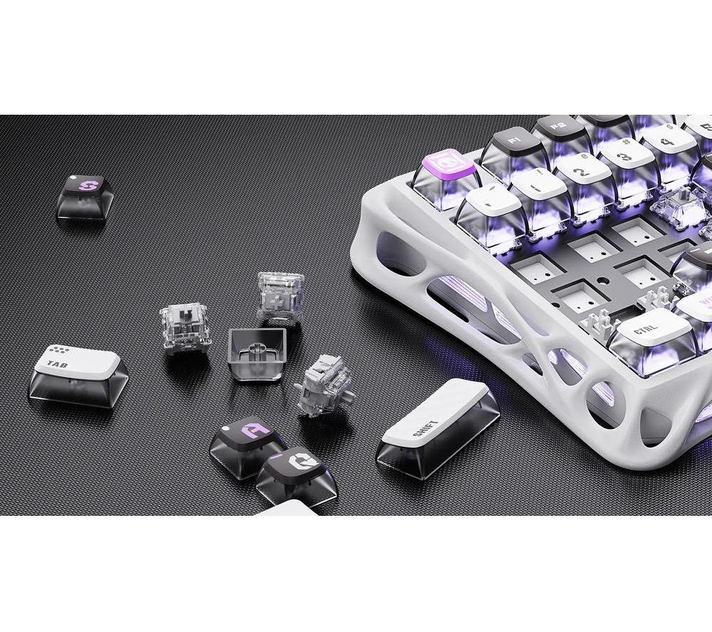 GRAVASTAR Mercury V75 Mechanical Gaming Keyboard - Mecha Grey image number 5 of 7