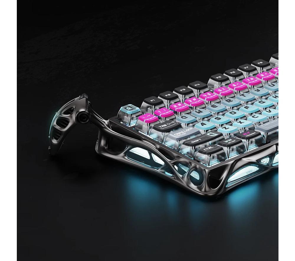 GRAVASTAR Mercury V75 Pro Mechanical Gaming Keyboard - Cyberpunk image number 2 of 7
