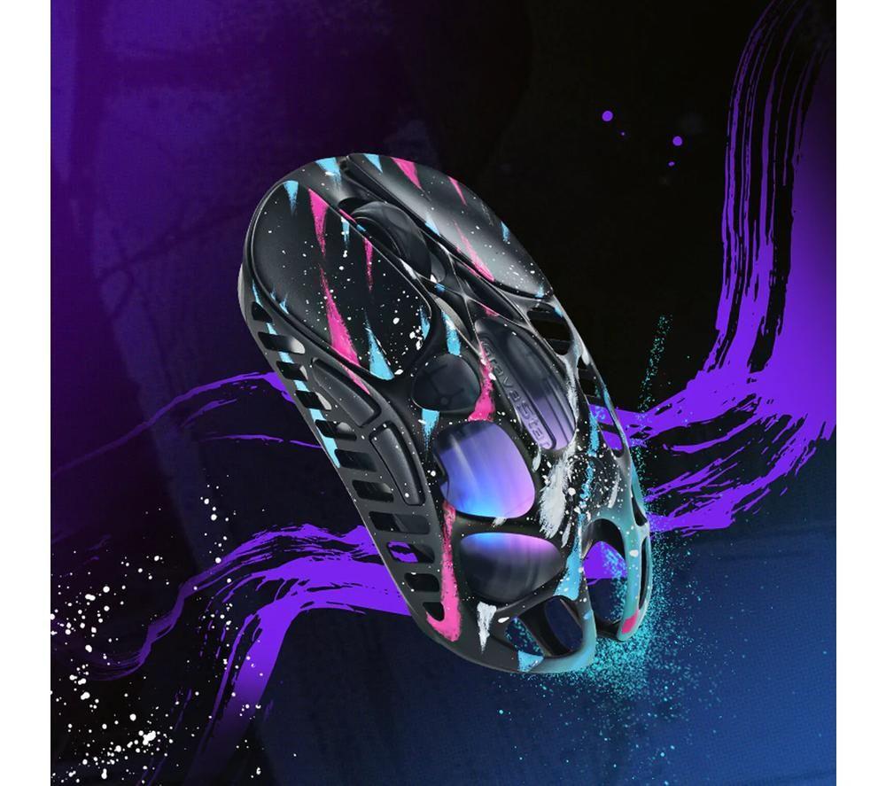 GRAVASTAR Mercury X Pro RGB Optical Gaming Mouse - Neon Graffiti image number 3 of 11