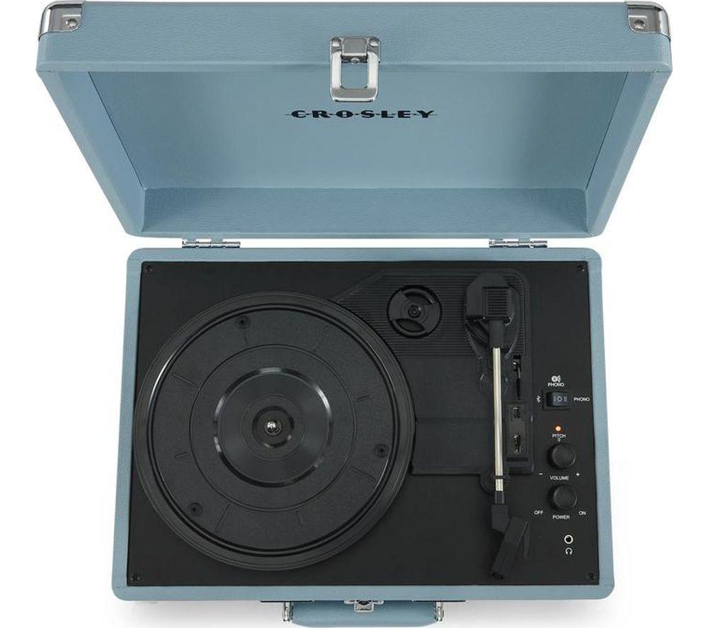 CROSLEY Cruiser Plus Belt Drive Bluetooth Turntable - Tourmaline image number 2 of 6