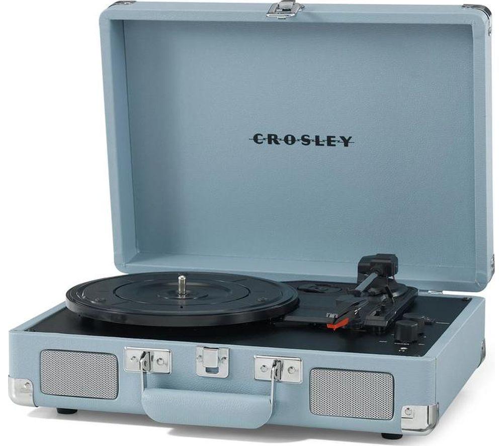 CROSLEY Cruiser Plus Belt Drive Bluetooth Turntable - Tourmaline image number 4 of 6