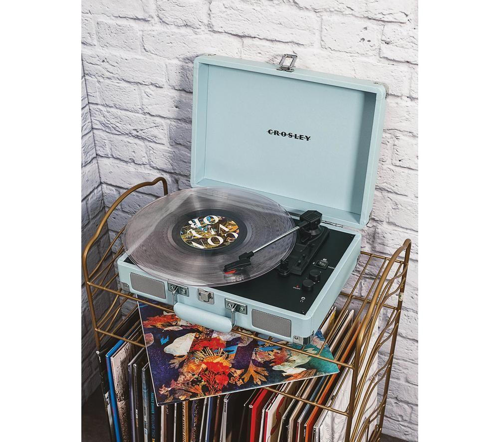 CROSLEY Cruiser Plus Belt Drive Bluetooth Turntable - Tourmaline image number 6 of 6
