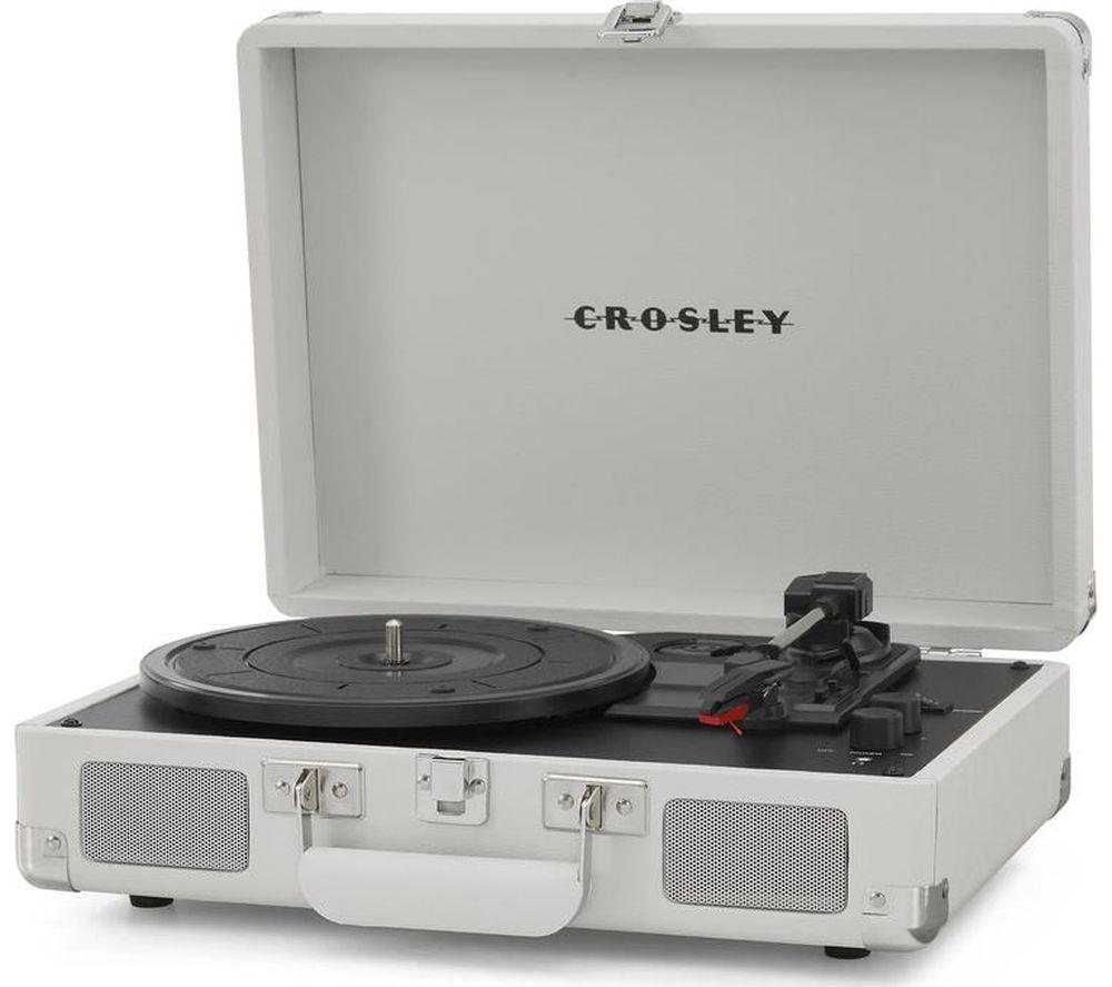 CROSLEY Cruiser Plus Belt Drive Bluetooth Turntable - White Sand image number 3 of 4
