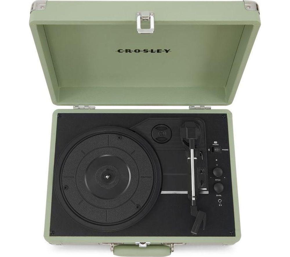 CROSLEY Cruiser Plus Belt Drive Bluetooth Turntable - Mint image number 2 of 7