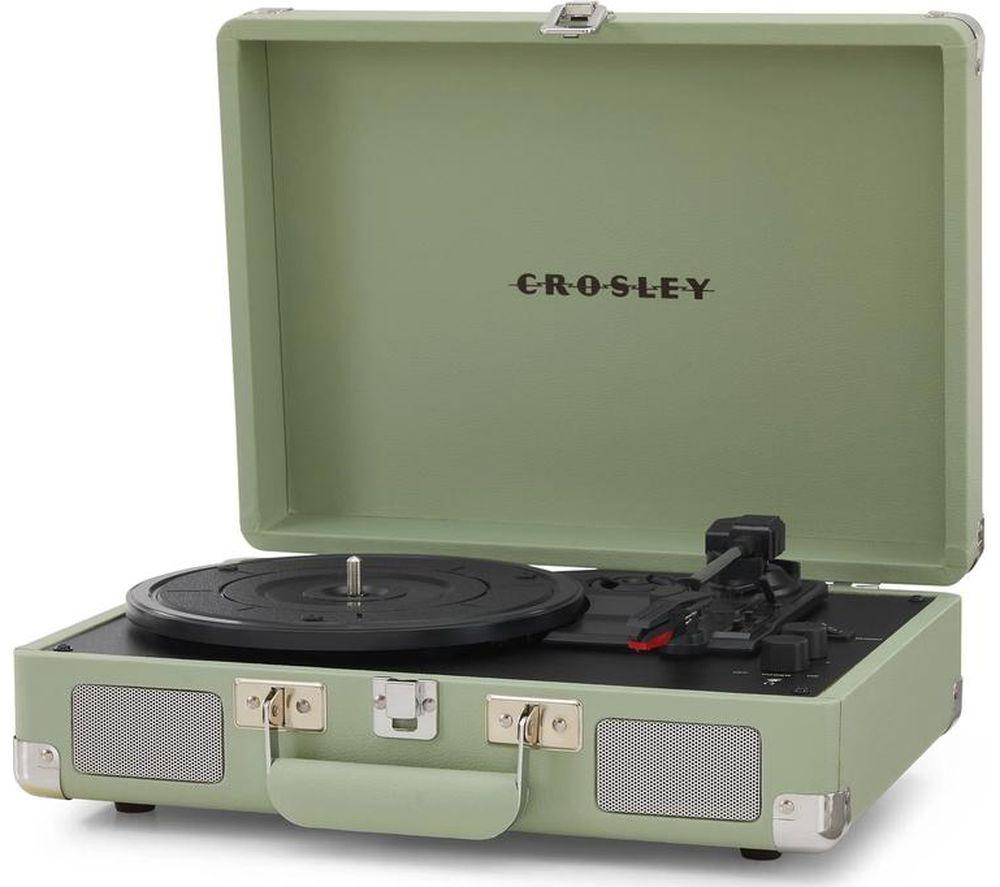 CROSLEY Cruiser Plus Belt Drive Bluetooth Turntable - Mint image number 4 of 7