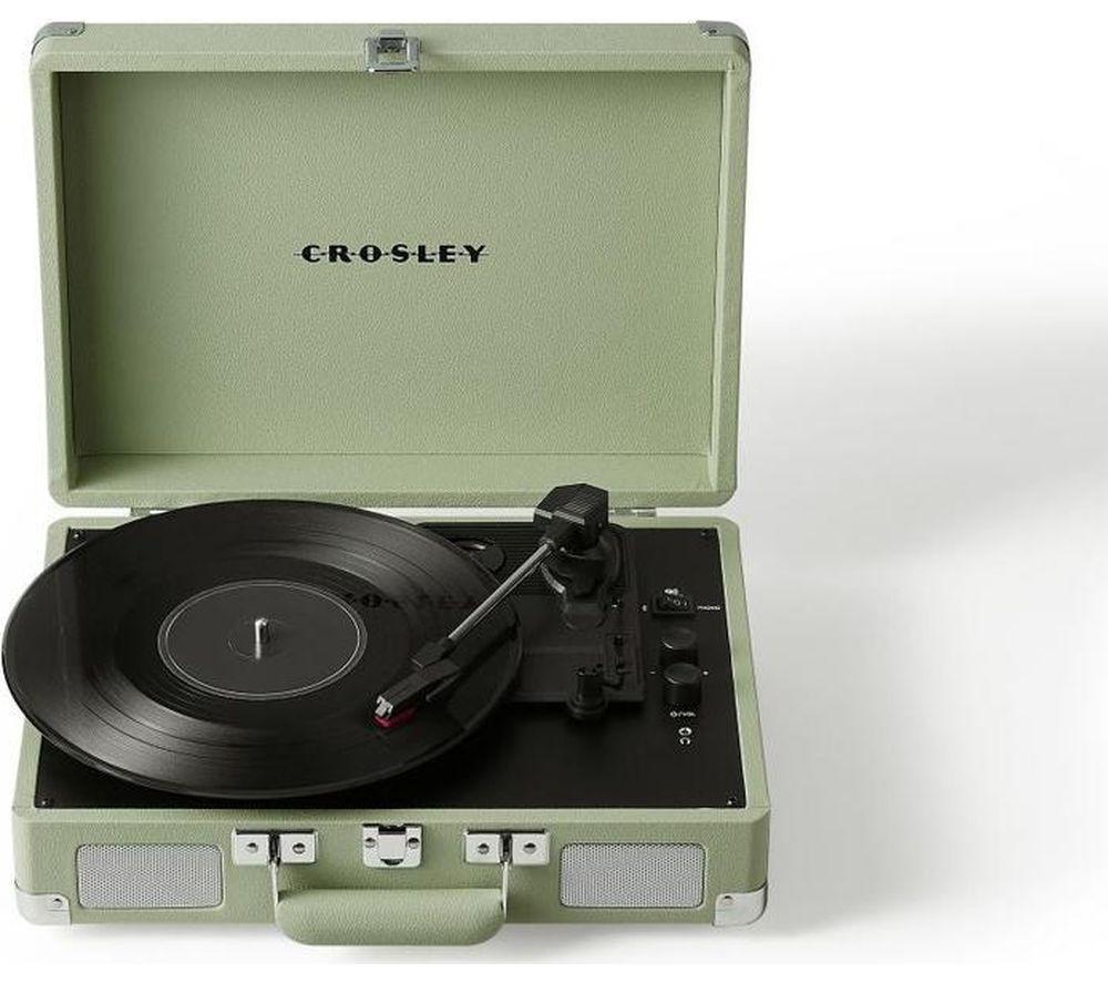 CROSLEY Cruiser Plus Belt Drive Bluetooth Turntable - Mint image number 6 of 7