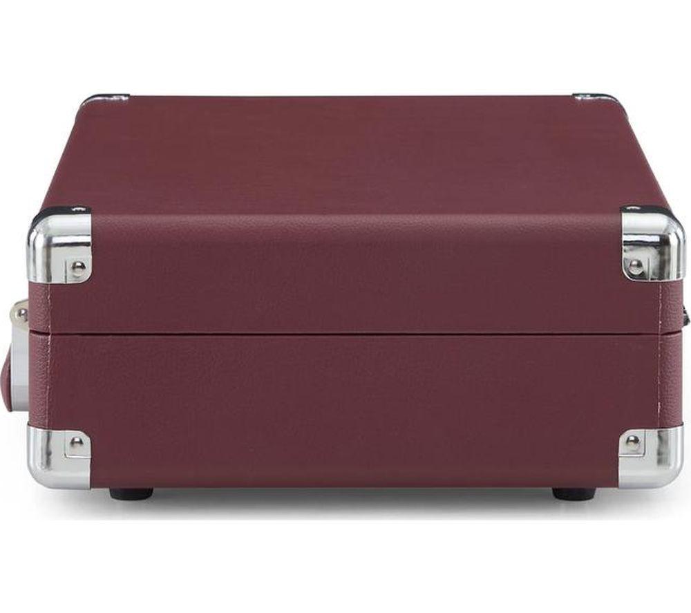 CROSLEY Cruiser Plus Belt Drive Bluetooth Turntable - Burgundy image number 3 of 6