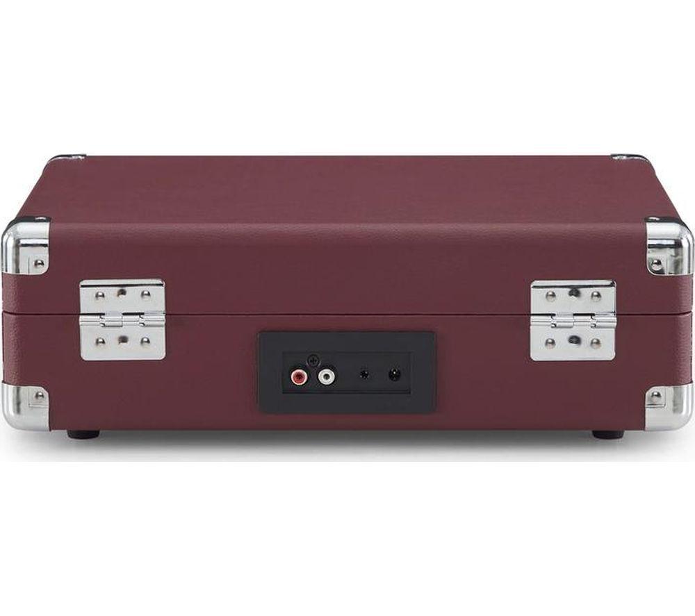 CROSLEY Cruiser Plus Belt Drive Bluetooth Turntable - Burgundy image number 6 of 6