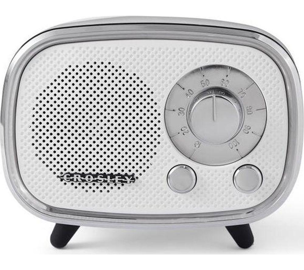 CROSLEY Rondo CR3039A Portable Bluetooth Speaker - White image number 2 of 6