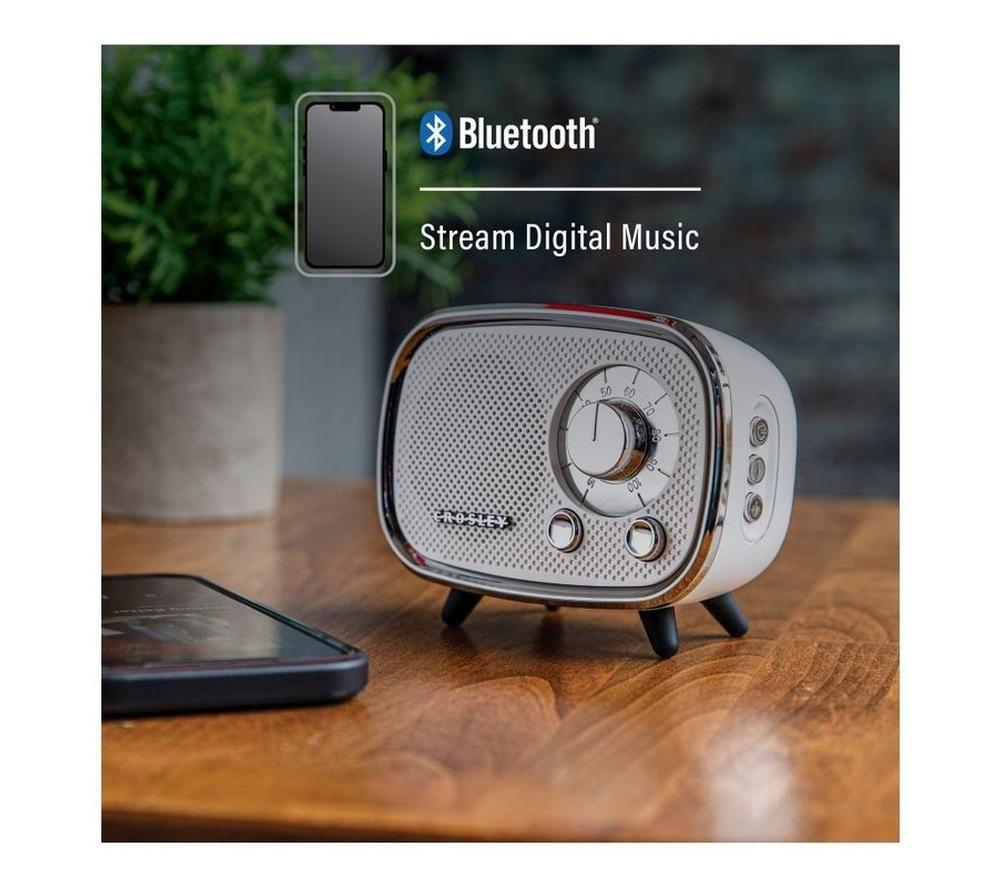 CROSLEY Rondo CR3039A Portable Bluetooth Speaker - White image number 6 of 6