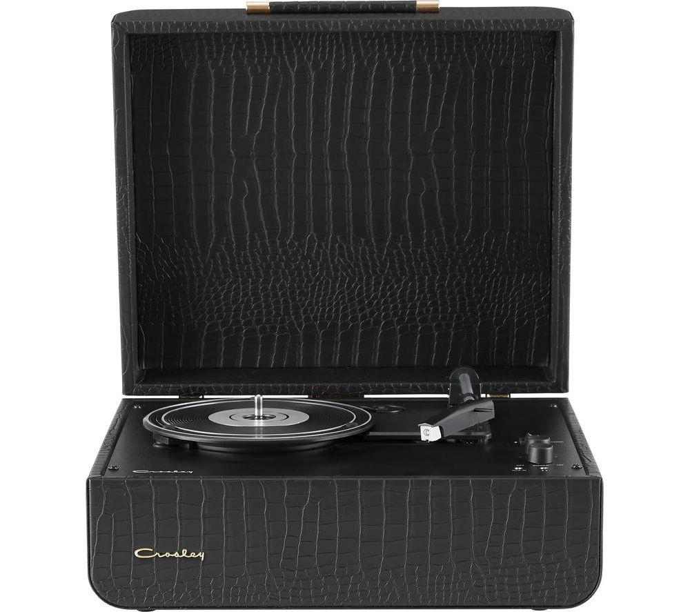 Crosley Mercury Belt Drive Bluetooth Turntable - Black, Black