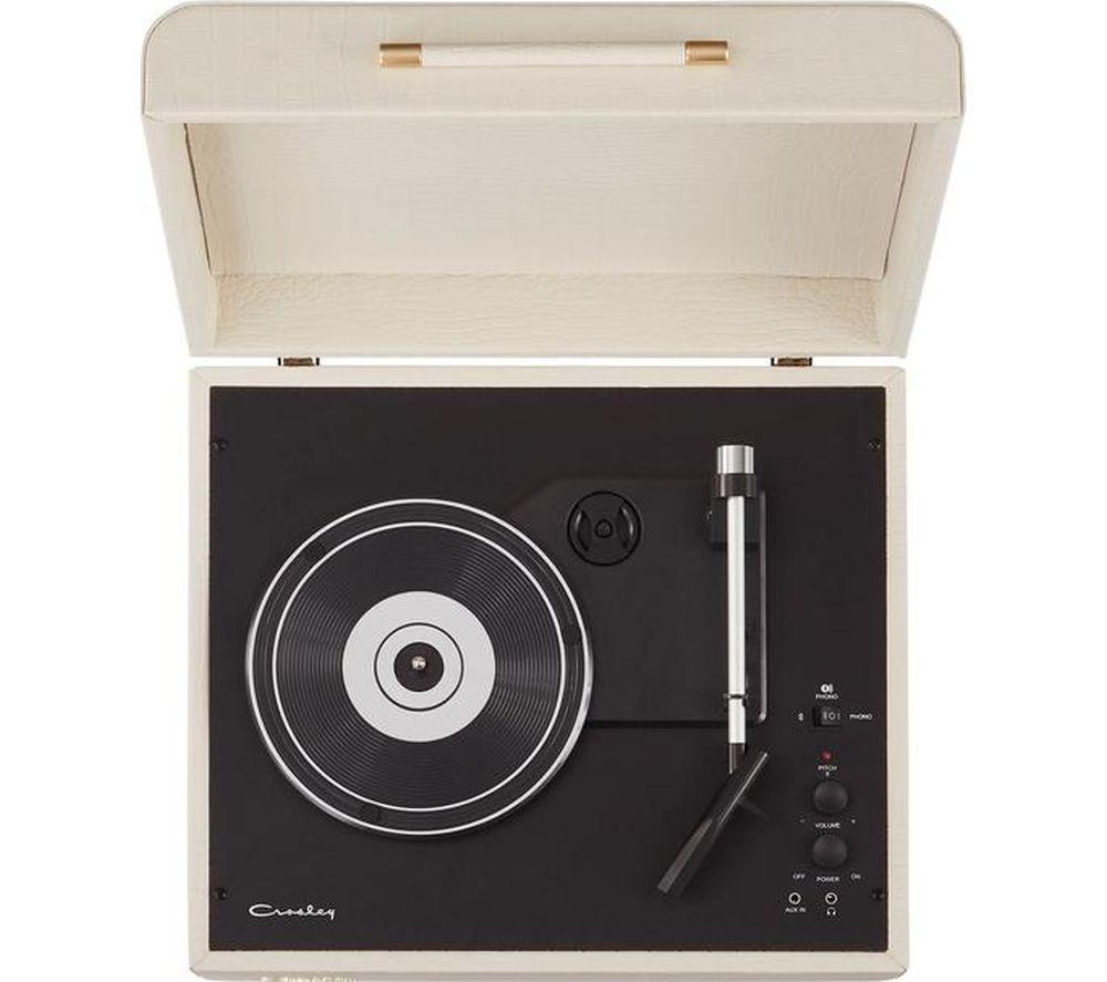 CROSLEY Mercury Belt Drive Bluetooth Turntable - Cream image number 3 of 7