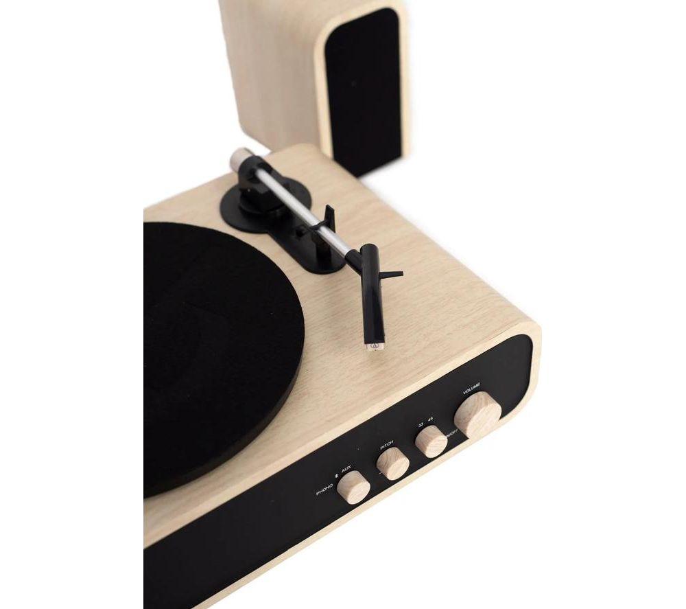 CROSLEY Mercury Belt Drive Bluetooth Turntable & Speakers - Natural image number 2 of 7