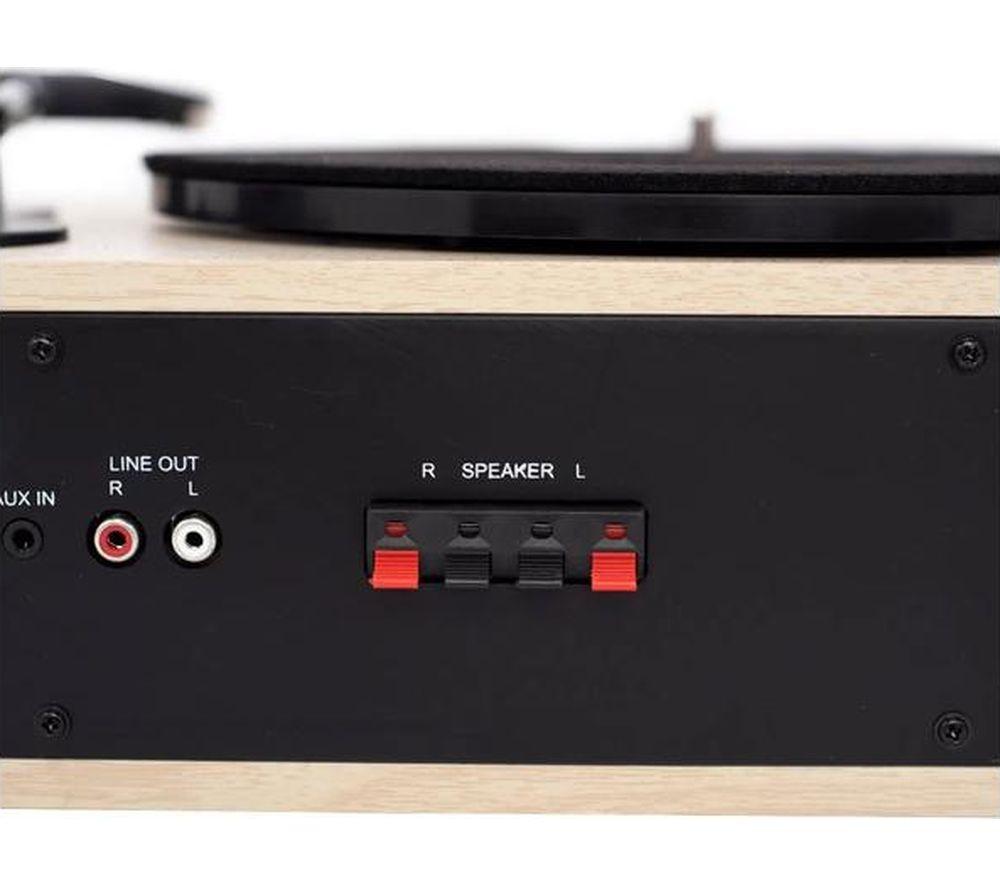 CROSLEY Mercury Belt Drive Bluetooth Turntable & Speakers - Natural image number 3 of 7