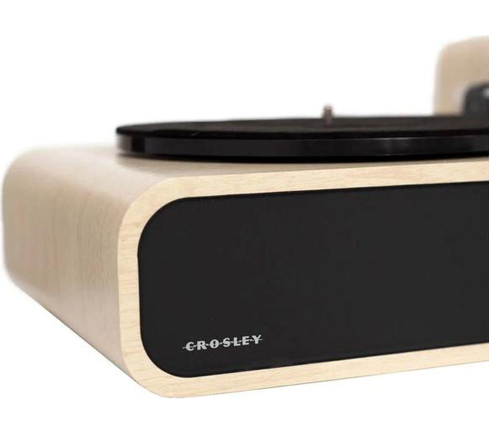 CROSLEY Mercury Belt Drive Bluetooth Turntable & Speakers - Natural image number 4 of 7