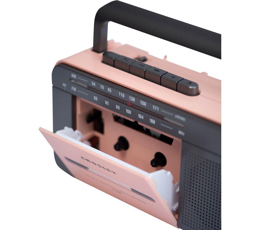 CROSLEY CT102A-RG4 Bluetooth Cassette Player & Recorder - Rose Gold image number 3 of 3