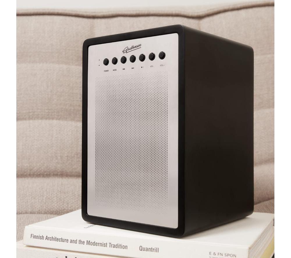 GADHOUSE Miles Bluetooth Bookshelf Speakers - Black Piano image number 5 of 11