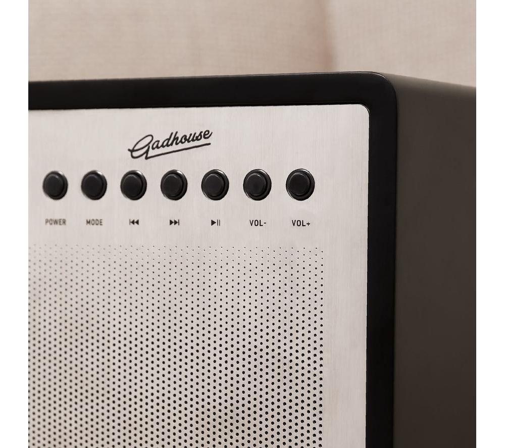 GADHOUSE Miles Bluetooth Bookshelf Speakers - Black Piano image number 10 of 11