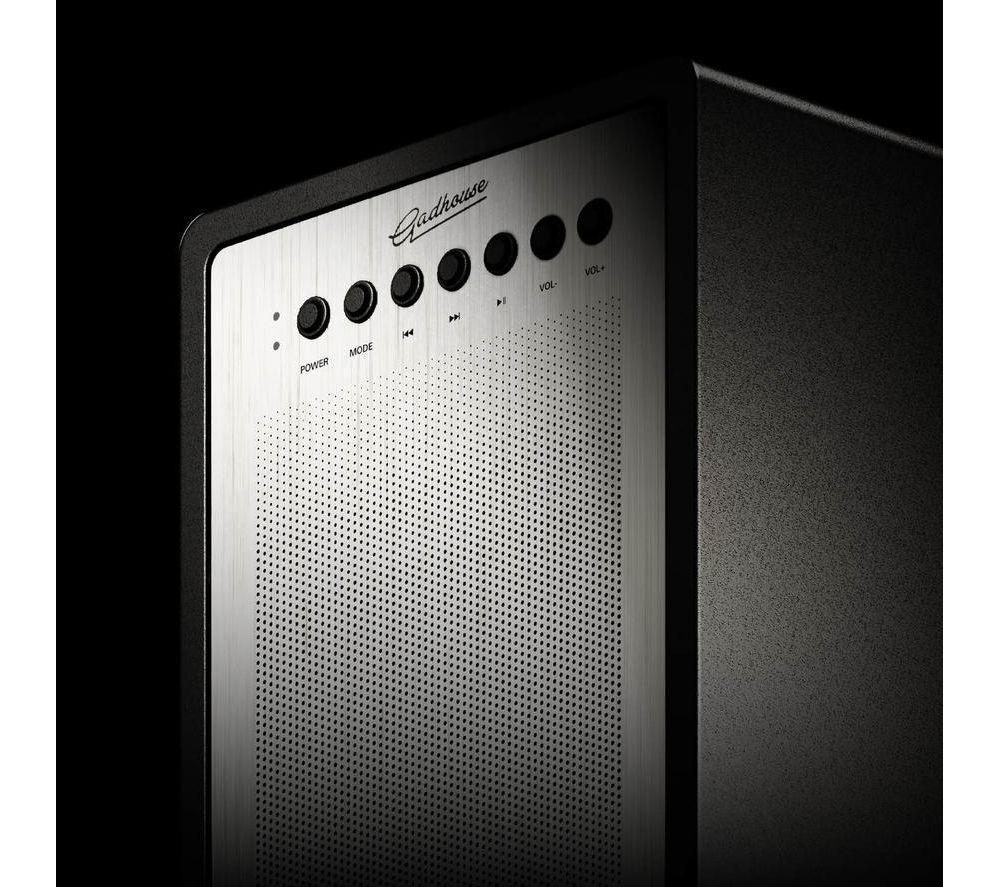 GADHOUSE Miles Bluetooth Bookshelf Speakers - Black Piano image number 11 of 11