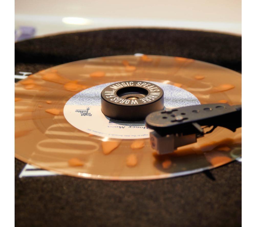 GADHOUSE Dean Belt Drive Bluetooth Turntable Stereo System - Soft Sand image number 3 of 8