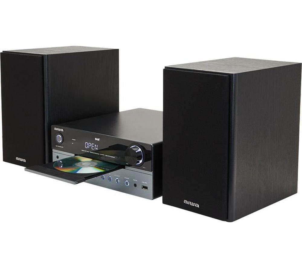 AIWA MSBTU-700DAB Bluetooth Mini Hi-Fi System - Black image number 5 of 13