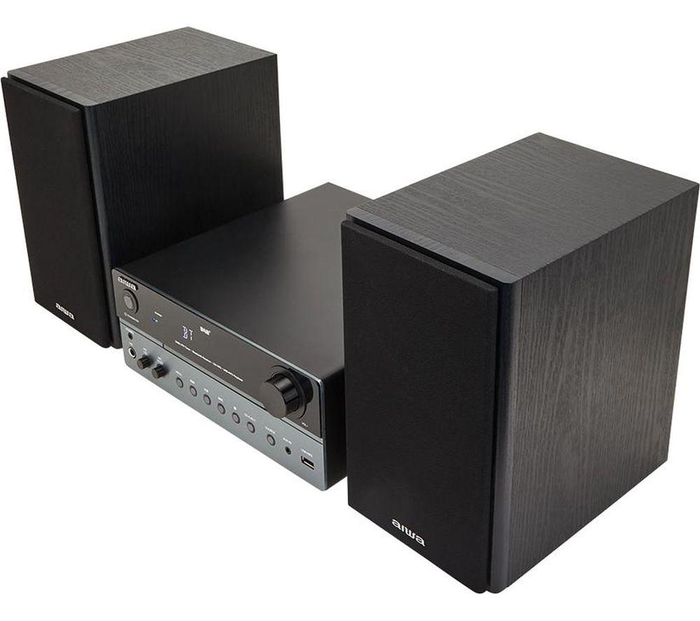 AIWA MSBTU-700DAB Bluetooth Mini Hi-Fi System - Black image number 6 of 13